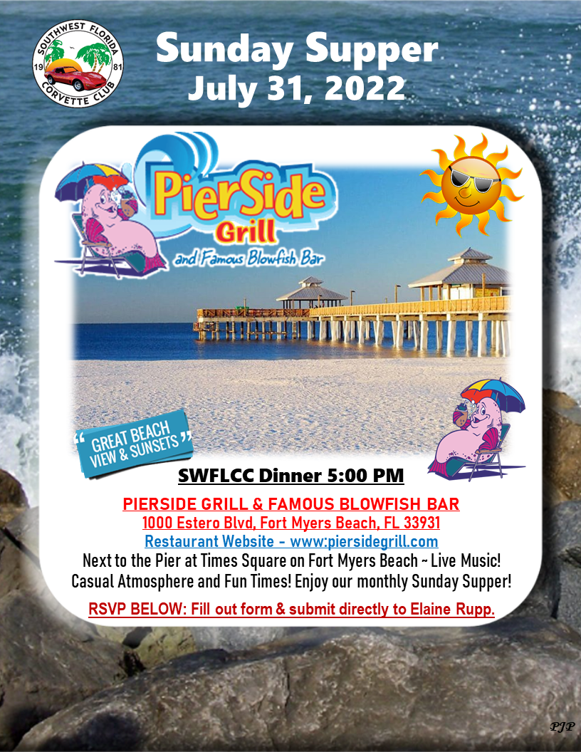 SWFLCC Sunday Supper Pierside Grill 7312022