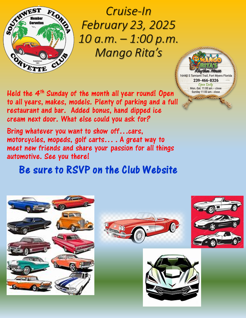 Mango Ritas Cruise In